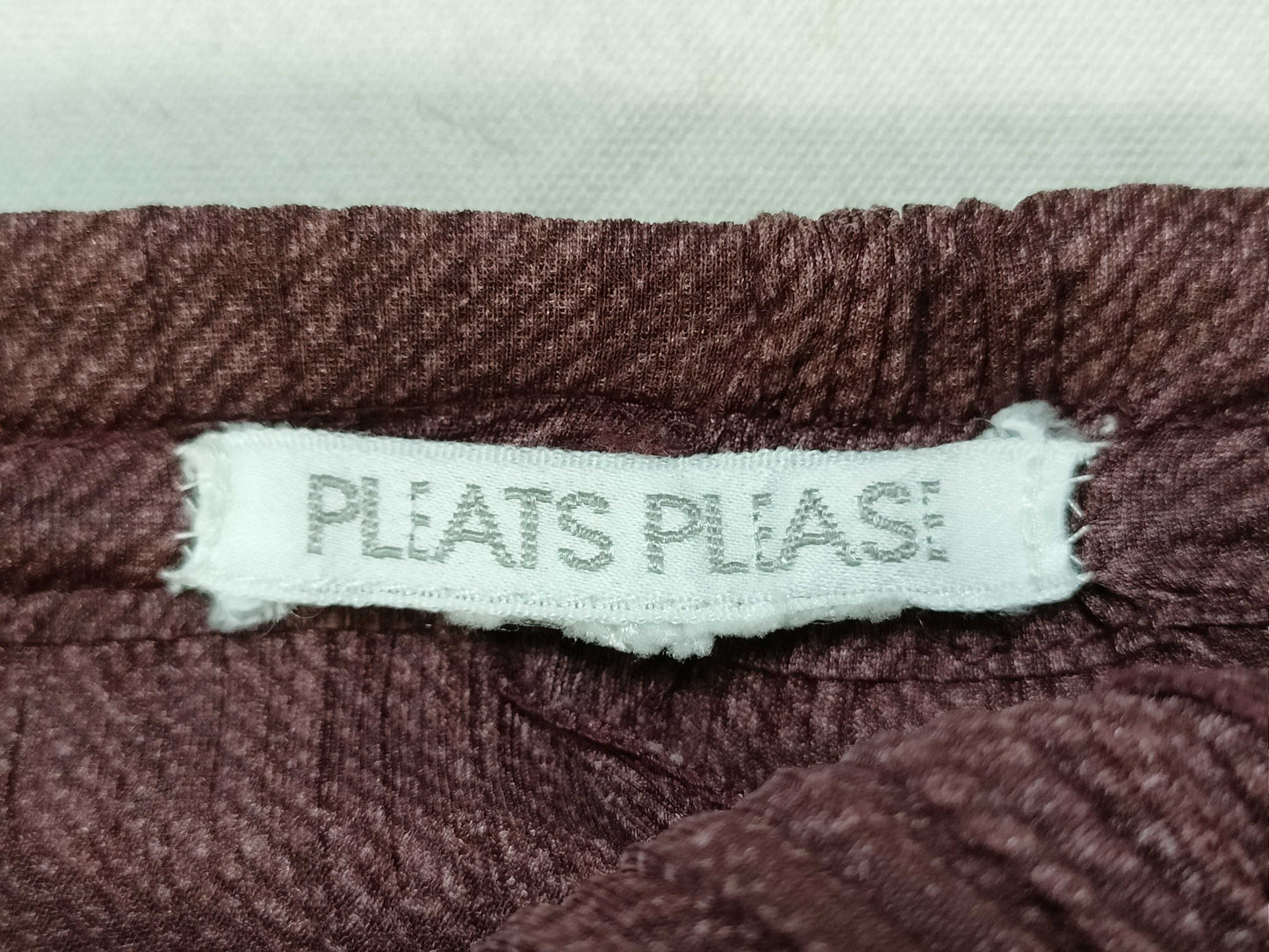 PLEATS PLEASE ISSEY MIYAKE Pleats Please Pants Brown Stripe Pants