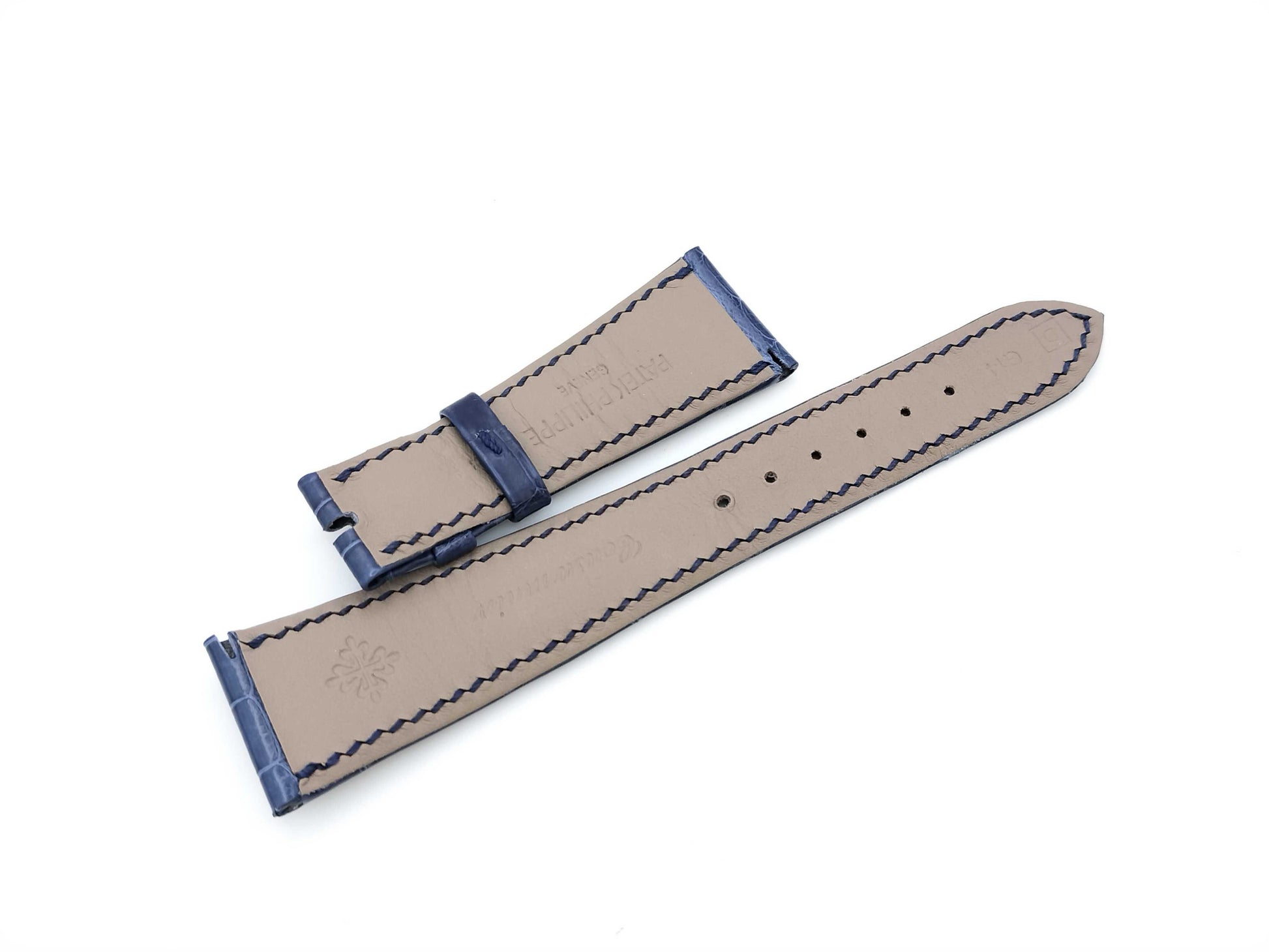 PATEK PHILIPPE Belt, Blue, Unisex