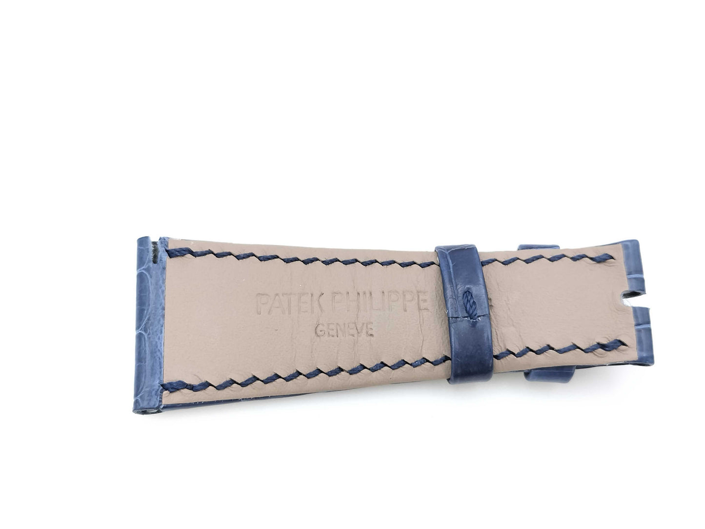 PATEK PHILIPPE Belt, Blue, Unisex