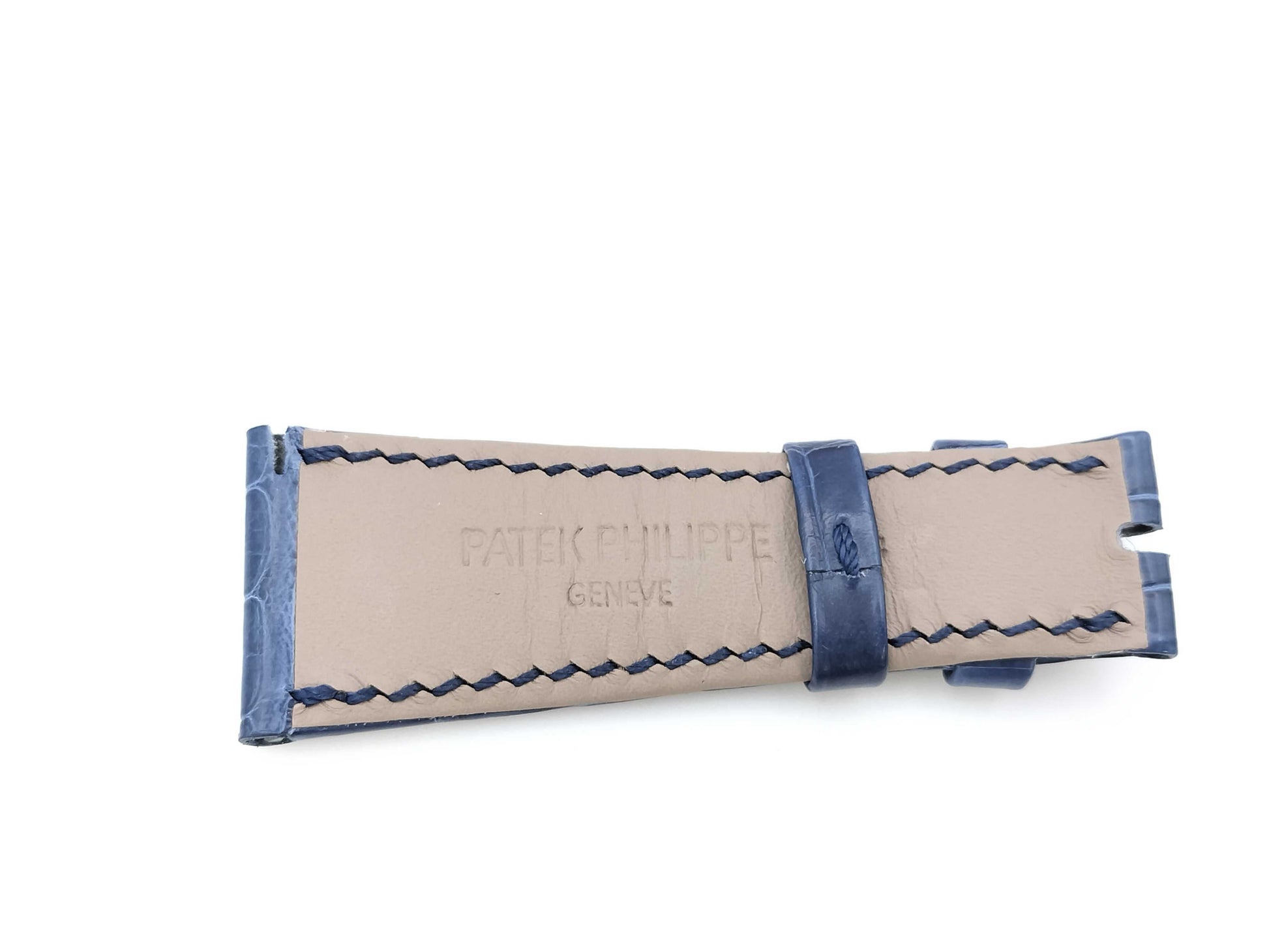 PATEK PHILIPPE Belt, Blue, Unisex