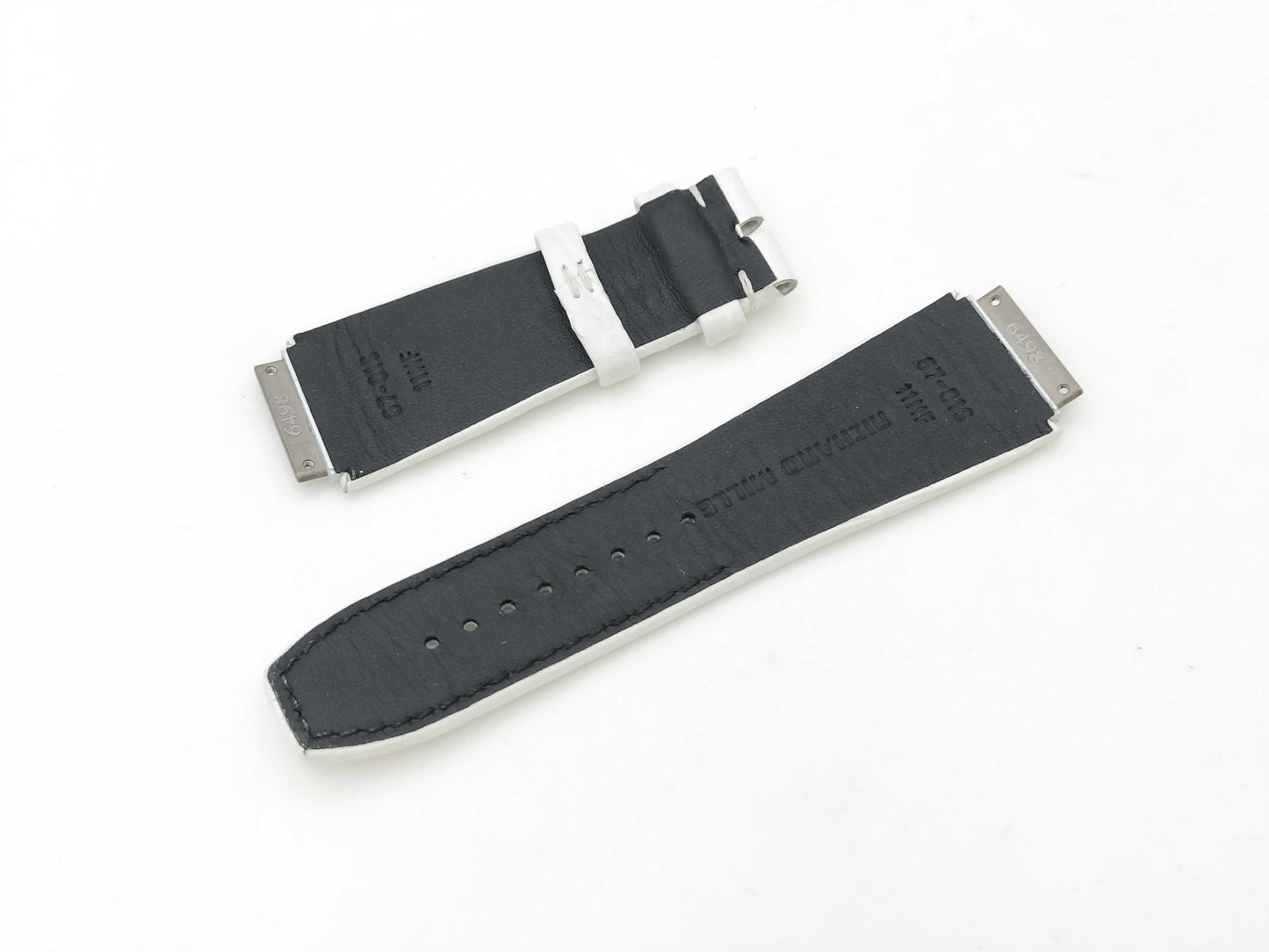 RICHARD MILLE Belt, White, Unisex