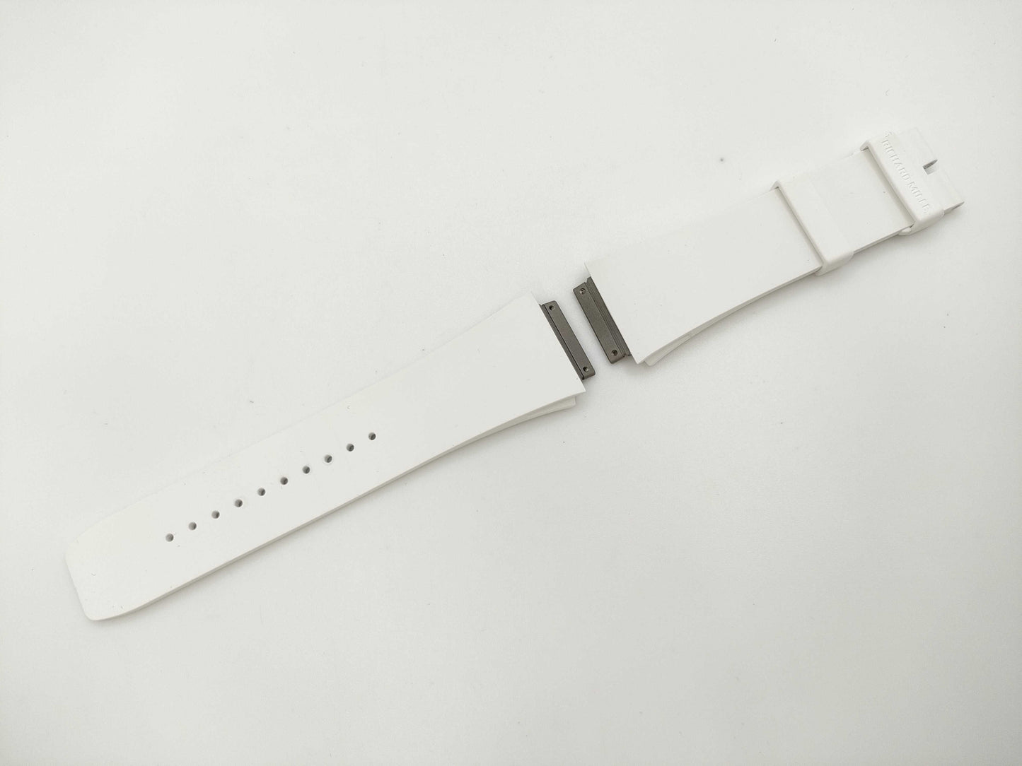 RICHARD MILLE Belt, Rubber, White, Unisex