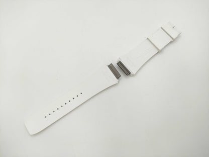 RICHARD MILLE Belt, Rubber, White, Unisex