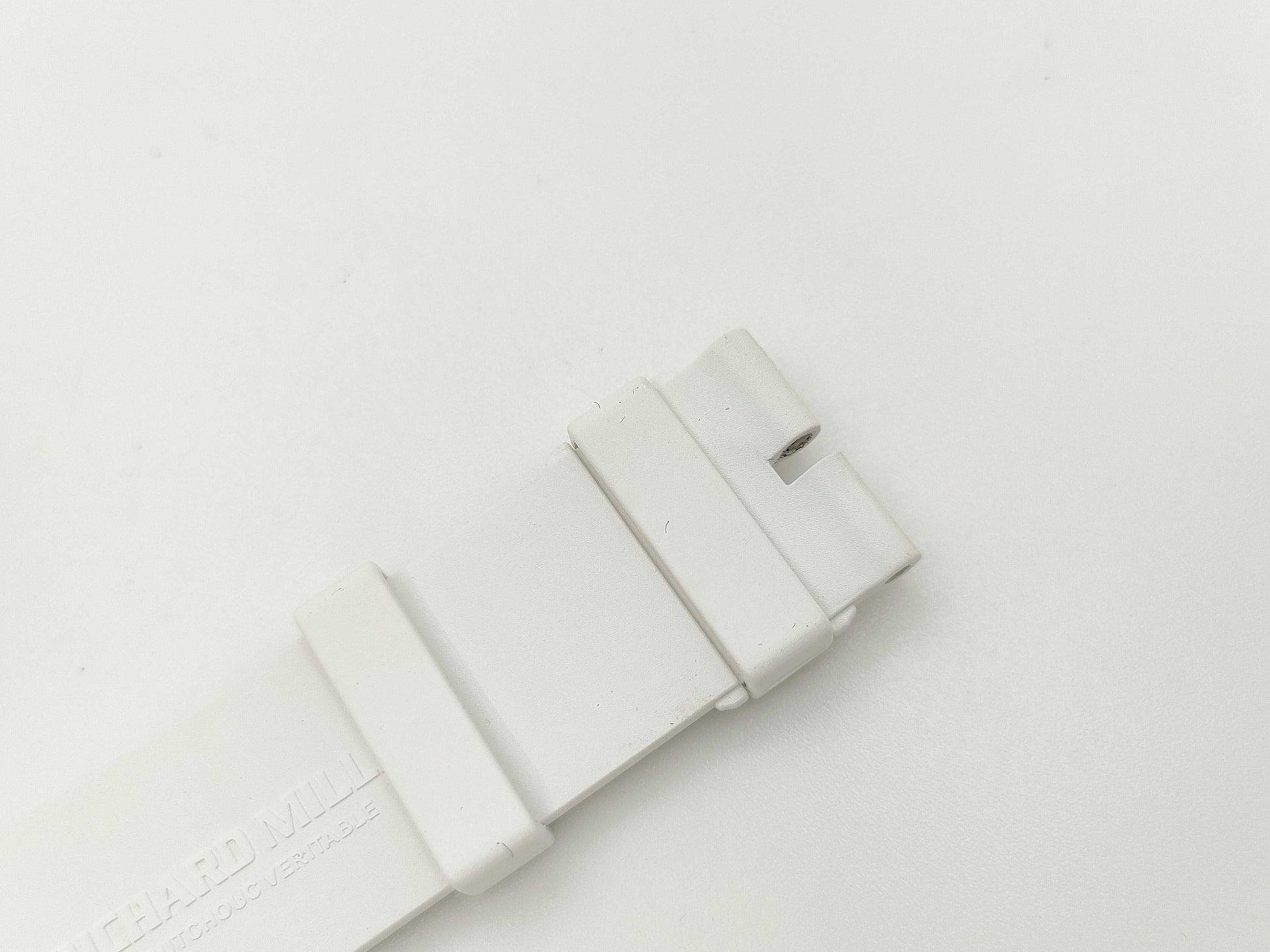 RICHARD MILLE Belt, Rubber, White, Unisex