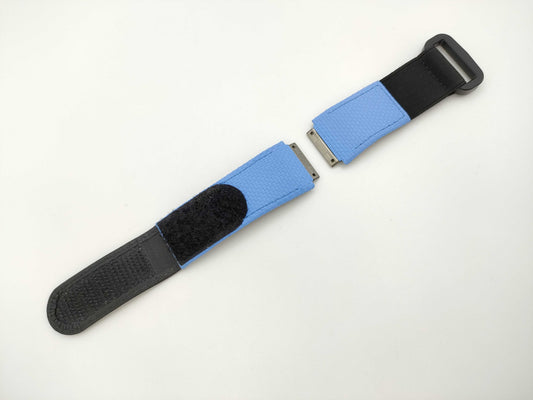 RICHARD MILLE Belt, Nylon, Light Blue, Unisex