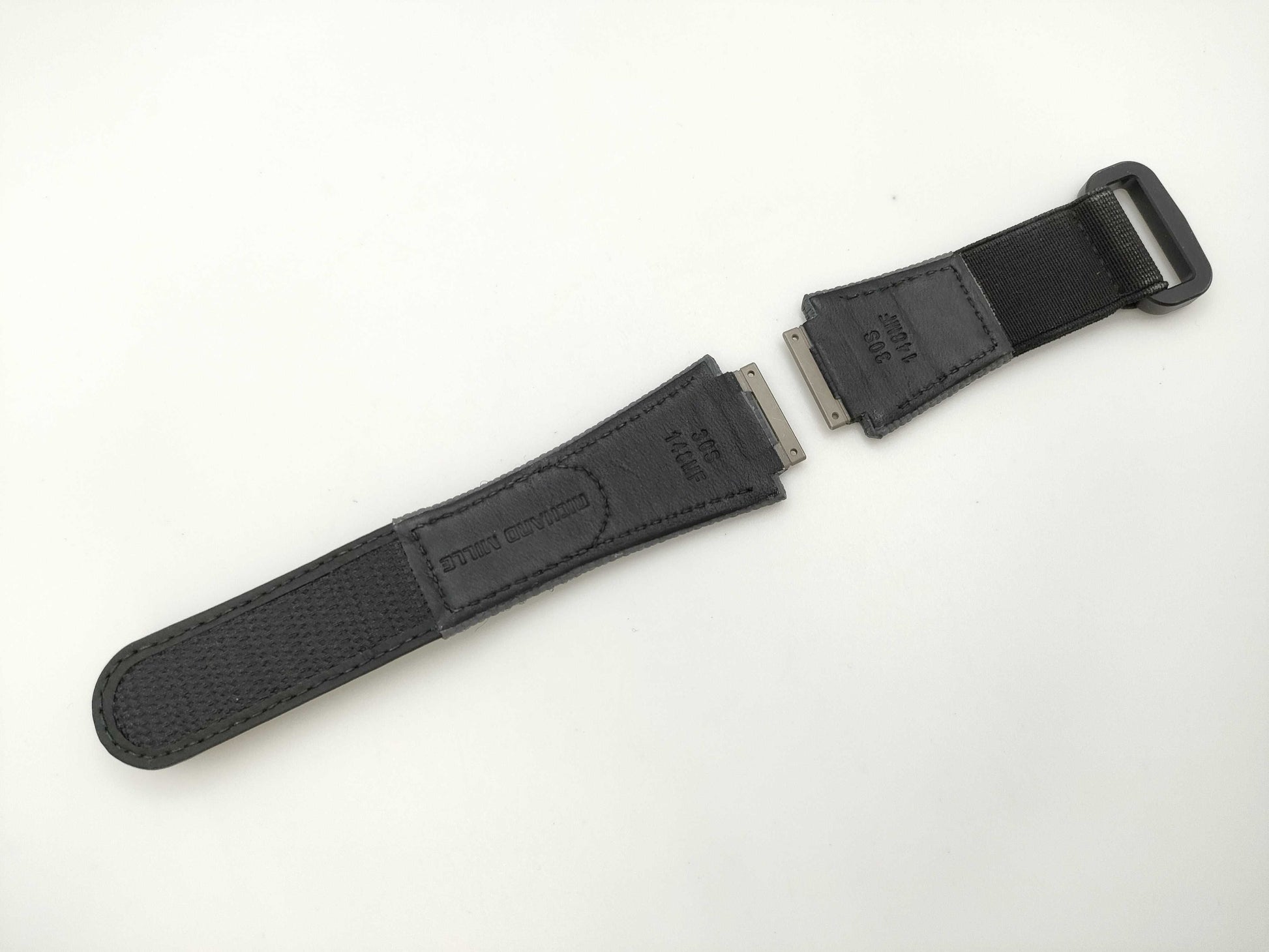 RICHARD MILLE Belt, Nylon, Gray, Unisex