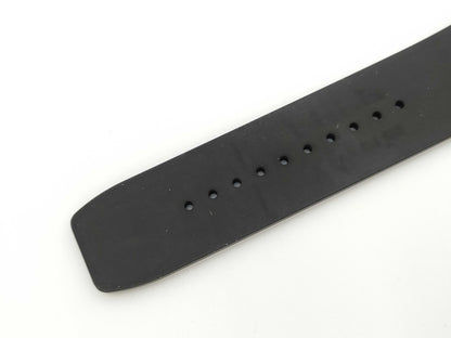 RICHARD MILLE Black Rubber Belt, Unisex