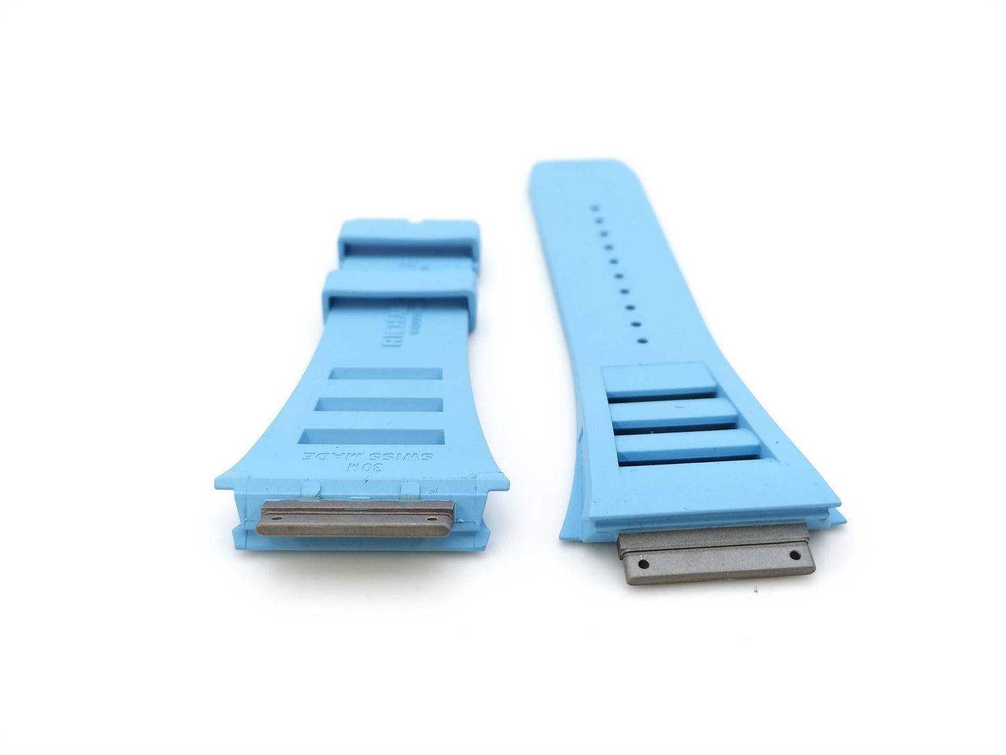 RICHARD MILLE Belt, Rubber, Light Blue, Unisex