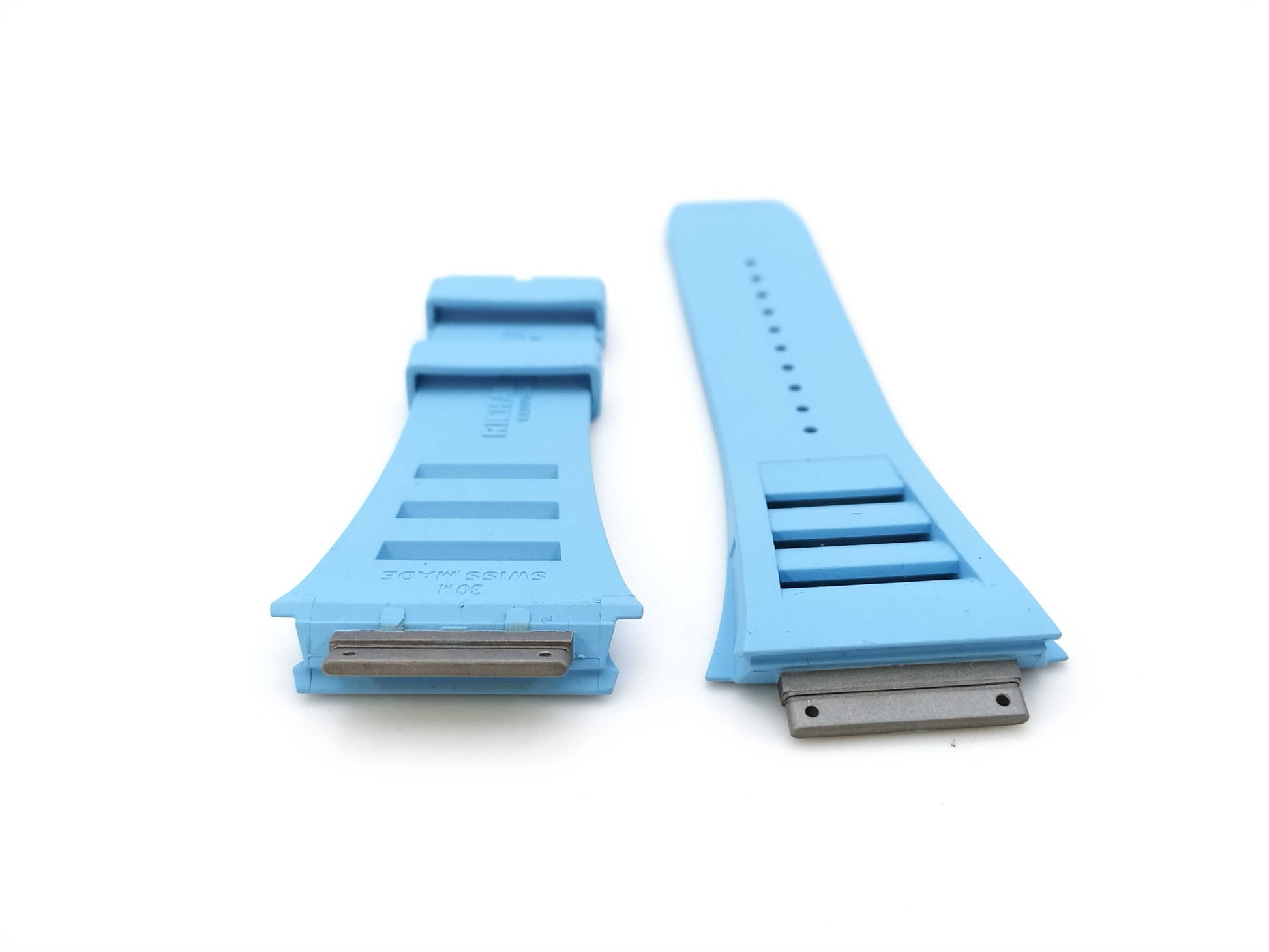 RICHARD MILLE Belt, Rubber, Light Blue, Unisex
