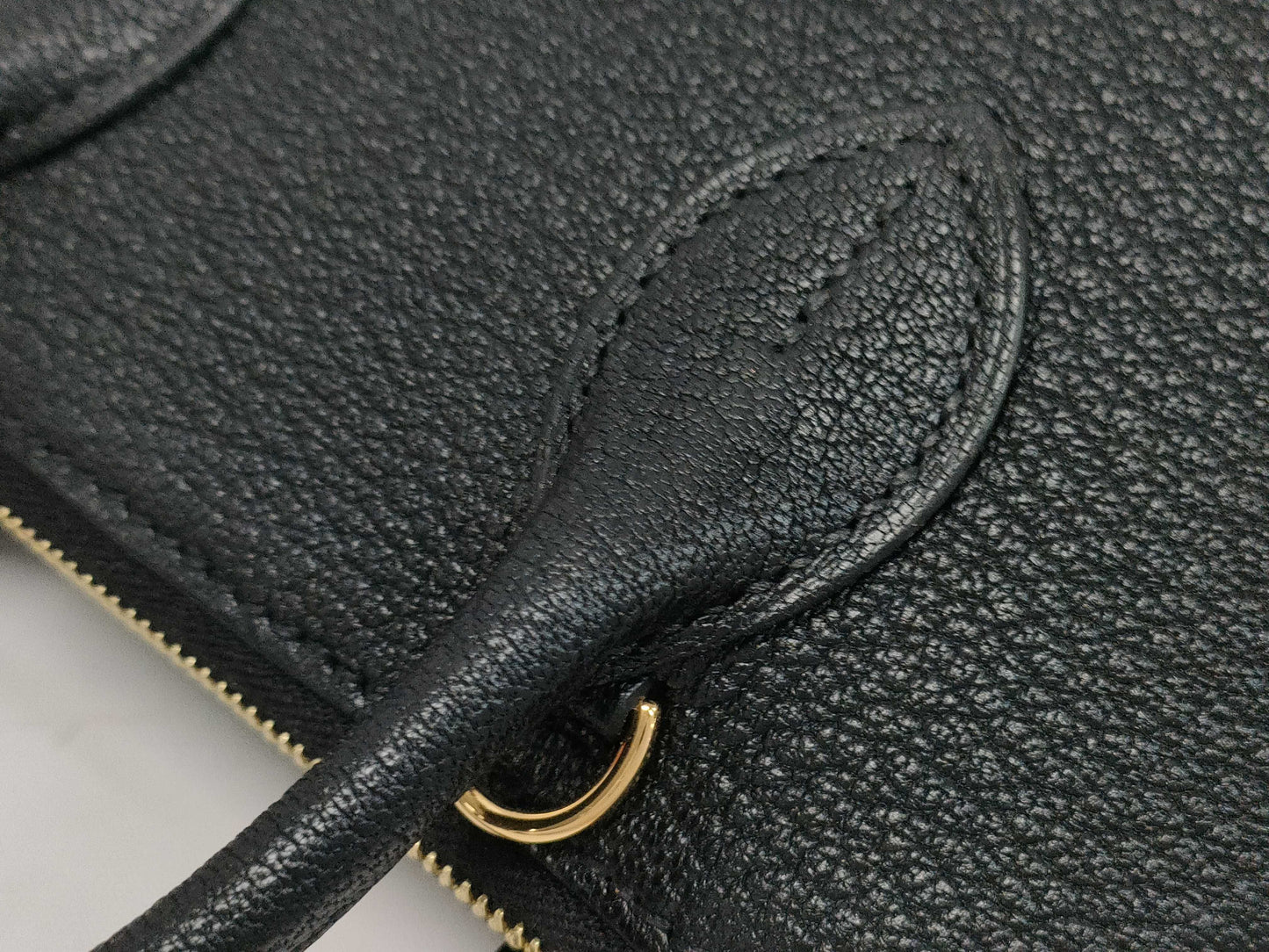 HERMES Bolide 1923 Mini Black Bag with Gold Hardware and K Stamp