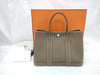 HERMES Garden Party 30 TPM Negonda Etoupe K Stamped Tote Bag