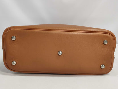 HERMES Bolide 1923 30 Gold with Silver Hardware, J Stamped Handbag