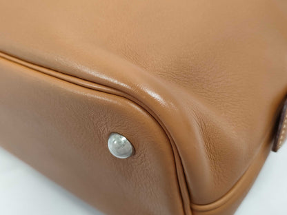 HERMES Bolide 1923 30 Gold with Silver Hardware, J Stamped Handbag