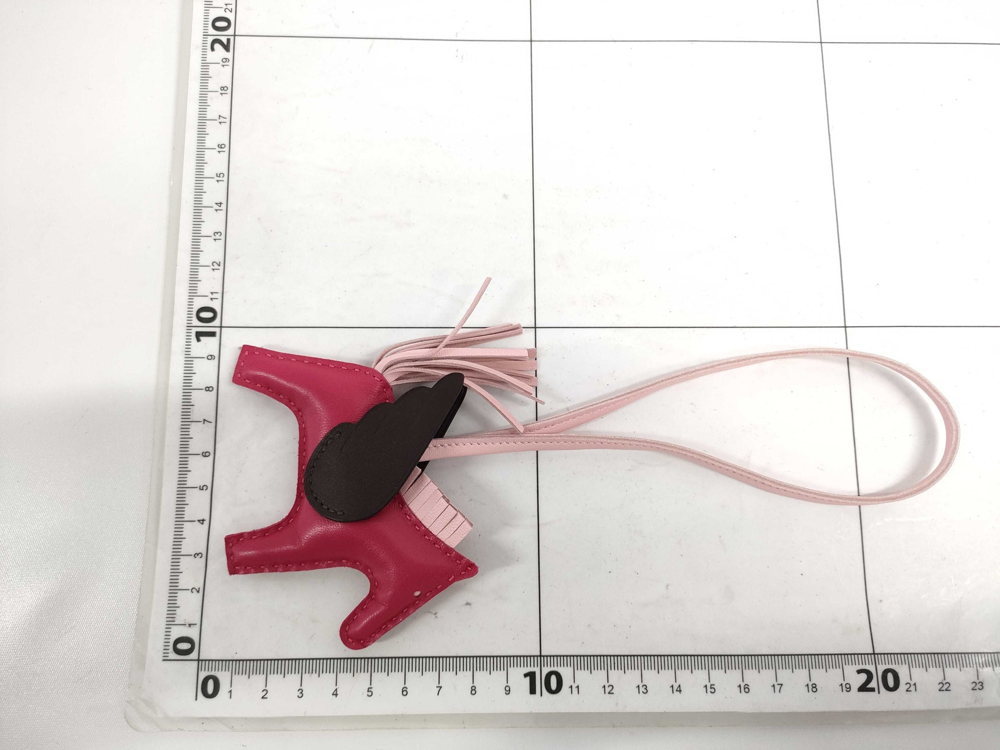 HERMES Rodeo Pegasus PM Framboise / Rouge Cellier / Rose Sakura B Stamp Other Accessories