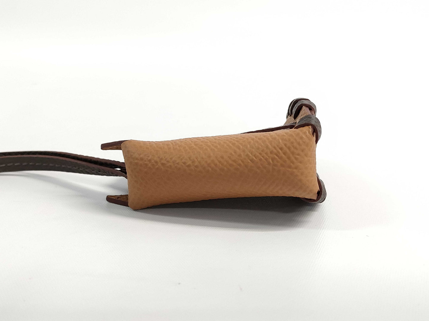 HERMES Cheval Tresse Charm, Gold/Chocolate, K Stamp, Other Accessories