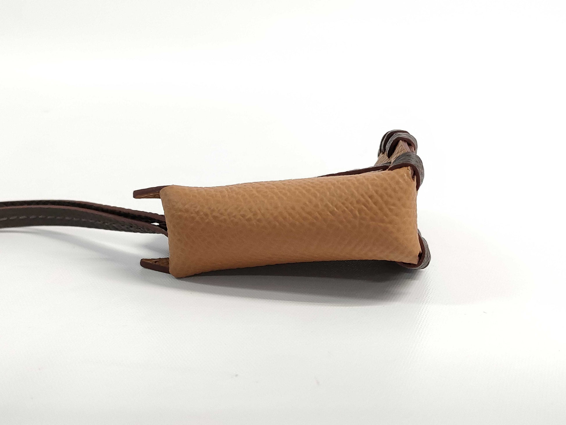 HERMES Cheval Tresse Charm, Gold/Chocolate, K Stamp, Other Accessories