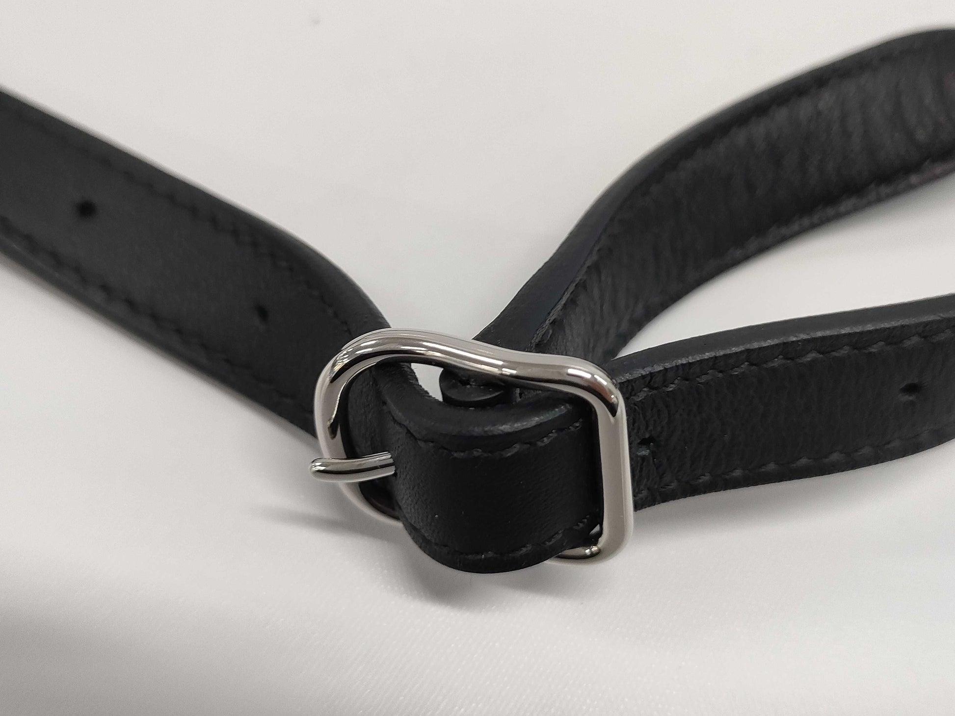 HERMES Silky City PM Chevaloscope Neon Silk Black B Stamp Shoulder Bag