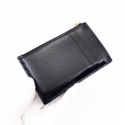 CELINE Cuir Triomphe Coin Card Holder with Box