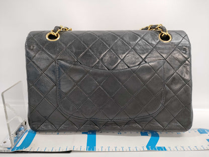 CHANEL Double Flap Matelasse Chain Shoulder Bag