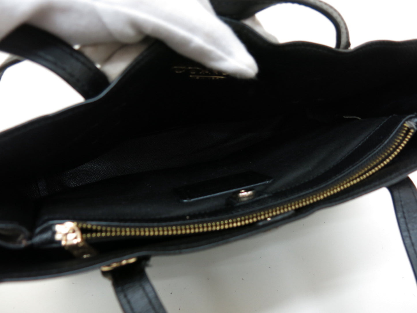 COACH COACH Signature PVC Canvas Leather Shoulder/Hand Tote Bag 3-Piece Tote Bag