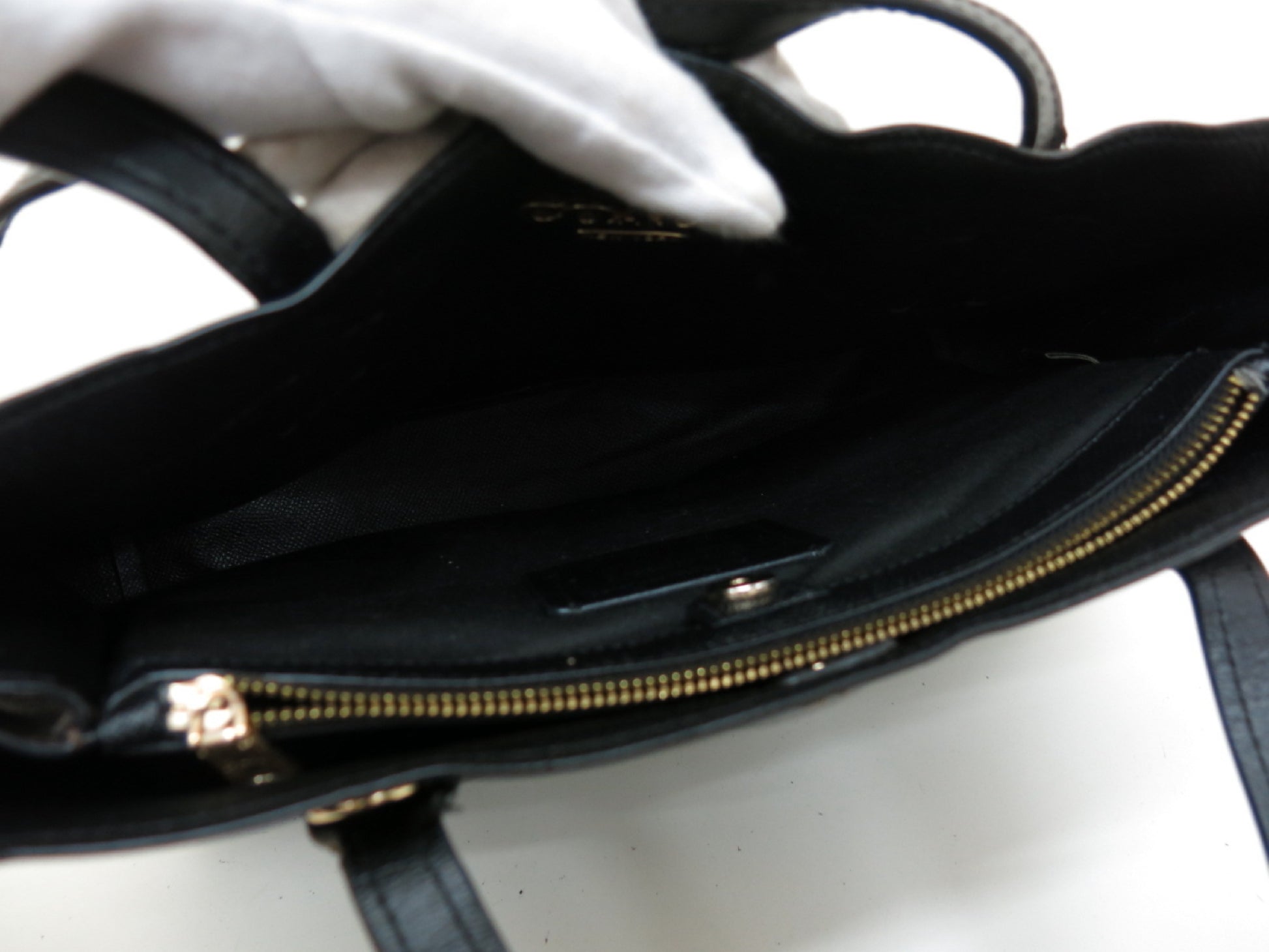 COACH COACH Signature PVC Canvas Leather Shoulder/Hand Tote Bag 3-Piece Tote Bag