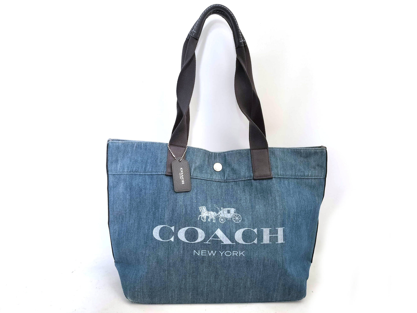 COACH Denim Tote F25902 Tote Bag