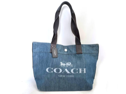 COACH Denim Tote F25902 Tote Bag