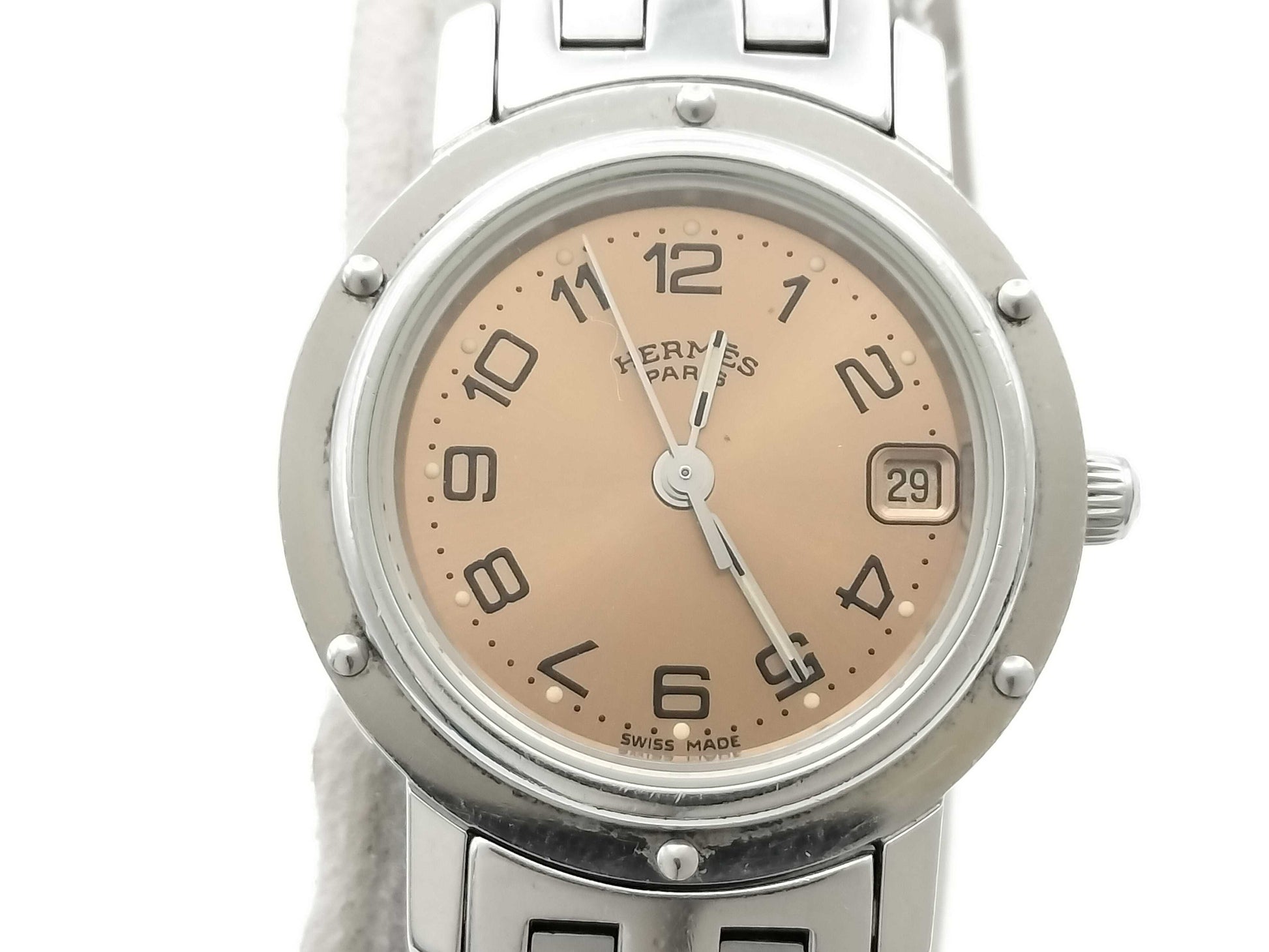 HERMES Clipper CL4.210 1178152 Quartz Unmoving Women's Watch