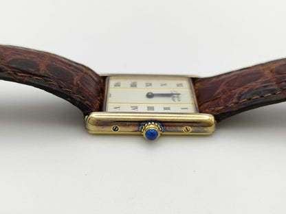 Cartier Must Tank LM 590005 67596 Quartz Unmoving Women's Watch