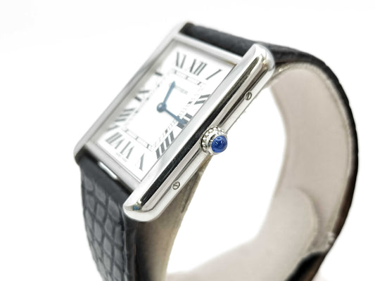 Cartier Must Tank LM W1018355 2715262544PL Quartz Women's Watch