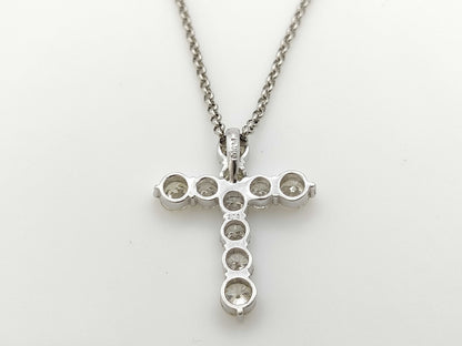 D2.18ct PT900/850 6.8g Necklace 