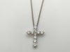 D2.18ct PT900/850 6.8g Necklace 