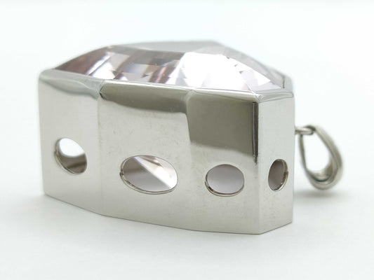 TASAKI Morganite 71.65ct D0.04ct PT900 31.1g Pendant Top 