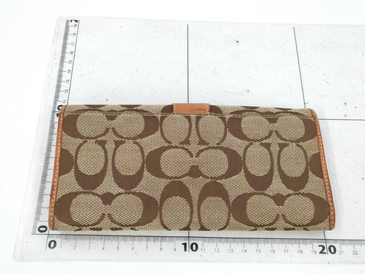 COACH Signature Long Wallet