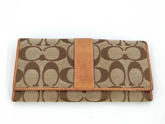 COACH Signature Long Wallet