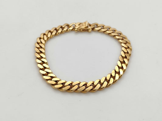 Kihei Double-Sided Single K18 30.4g Bracelet/Bangle 