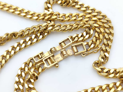 Kihei Double-Sided Single K18 90.0g / K18 30.2g Necklace 