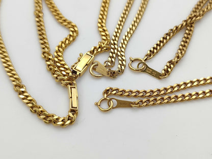 Kihei Double-Sided Single K18 90.0g / K18 30.2g Necklace 