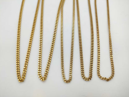 Kihei Double-Sided Single K18 90.0g / K18 30.2g Necklace 