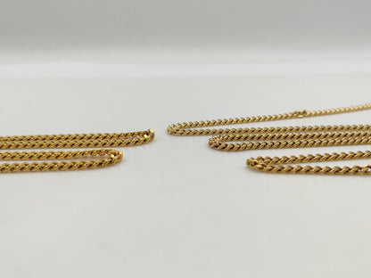 Kihei Double-Sided Single K18 90.0g / K18 30.2g Necklace 