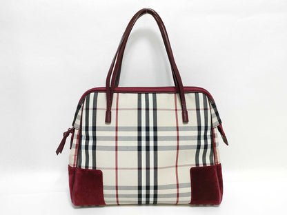 BURBERRY Nova Check Handbag