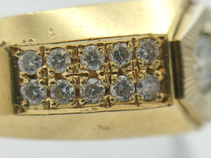 Diamond K18 9.5g Ring 