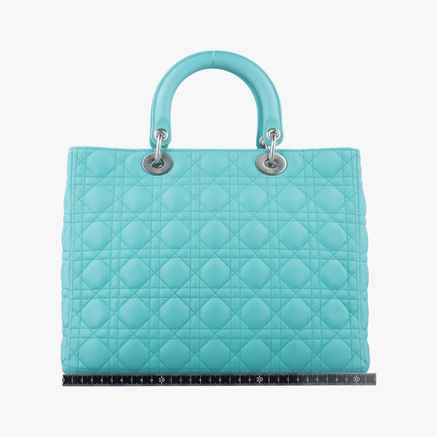 Dior Lady Dior Lady Dior Blue Lambskin Shoulder Bag 01-MA-1121