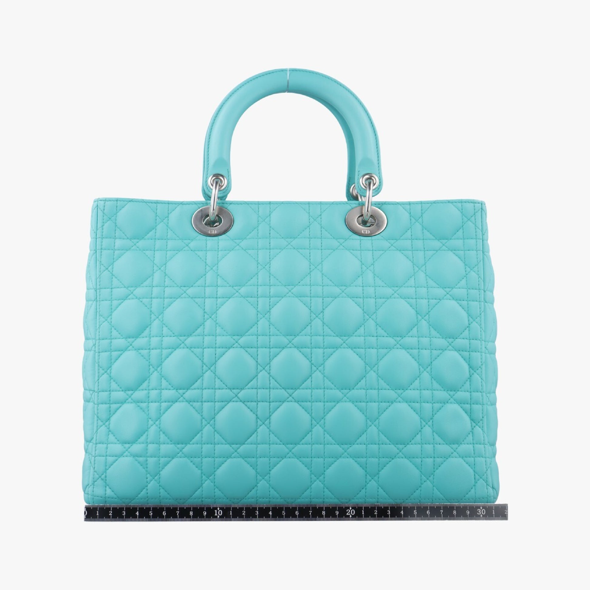 Dior Lady Dior Lady Dior Blue Lambskin Shoulder Bag 01-MA-1121