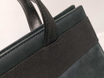 Salvatore Ferragamo Vara Vara Suede Handbag with Gold Hardware BA214178