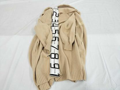 FOXEY FOXEY 100% Cashmere and Chinchilla Fur Knit Coat, Size 40, Cardigan