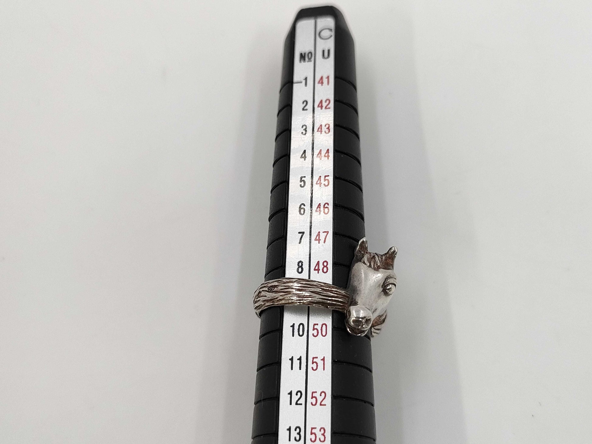 HERMES Cheval Horse 925 Ring