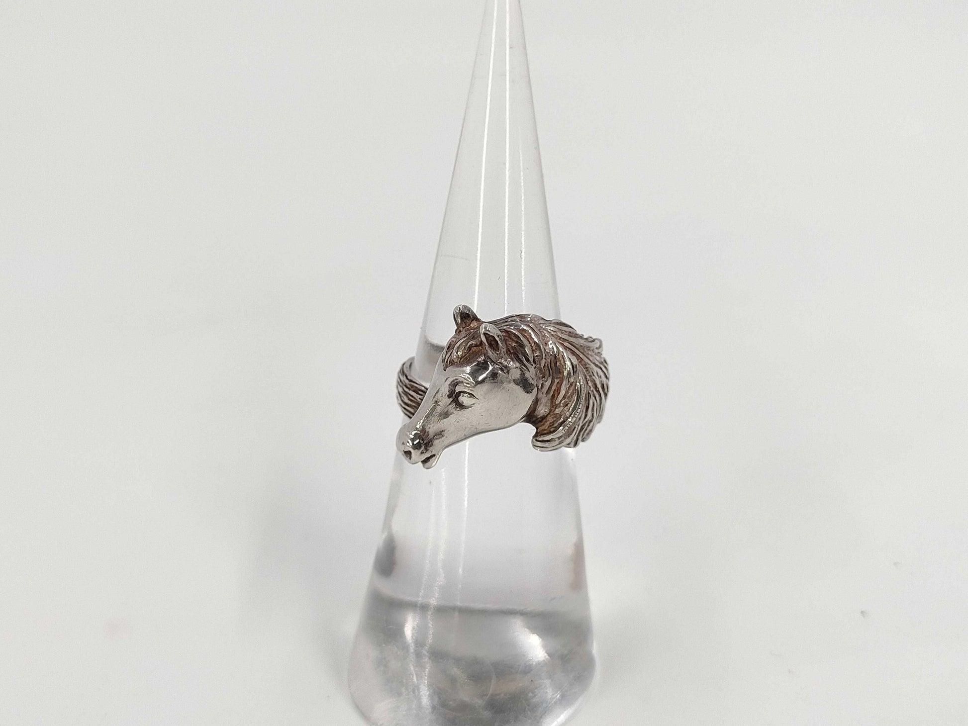 HERMES Cheval Horse 925 Ring