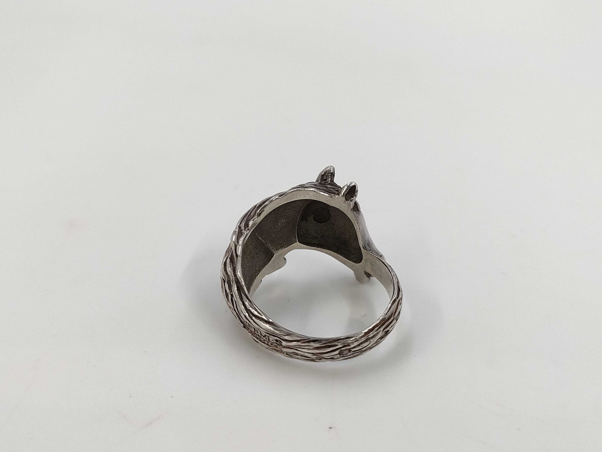 HERMES Cheval Horse 925 Ring