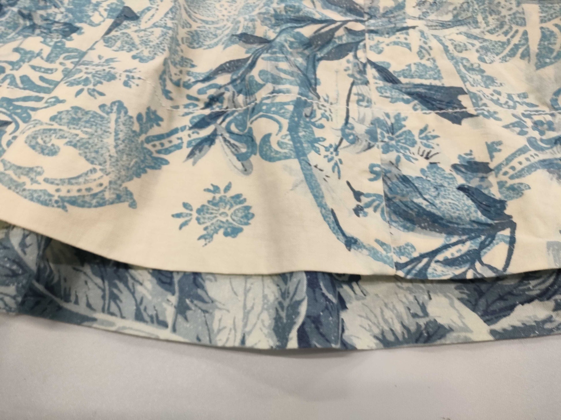 Miu Miu MIUMIU Dress, Gathered Pleated Floral Print, Size 38